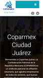 Mobile Screenshot of coparmexjuarez.org